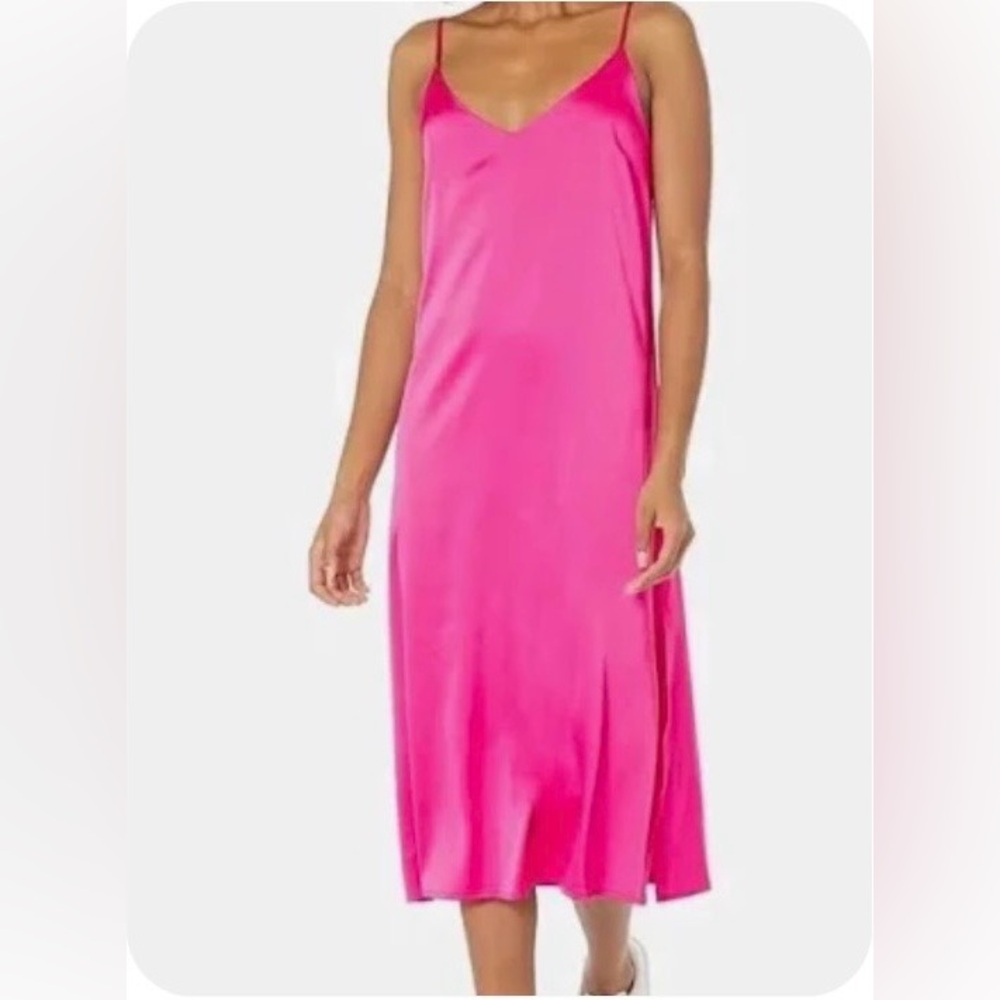 The Drop Ana Slip Dress Hot Pink